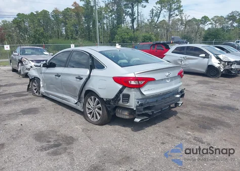 2016 Hyundai Sonata Sport из США, поврежденный, VIN 5NPE34AF5GH344010